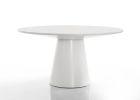 Jasper 59" White 3 Piece Round Dining Table Set with Gray Barrel Chairs