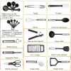 23Pcs Kitchen Utensil Set Stainless Steel Nylon Heat Resistant Cooking Utensil Tool Kit