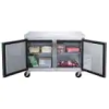 48.125 in. W 12.2 cu. ft. 2-Door Commercial Upright Undercounter Freezer