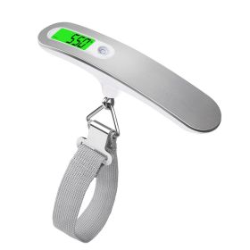 50kg x 10g Digital Luggage Scale Portable Electronic Scale Weight Balance suitcase Travel Hanging Steelyard Hook scale (Ships From: Cleaning Bricks)