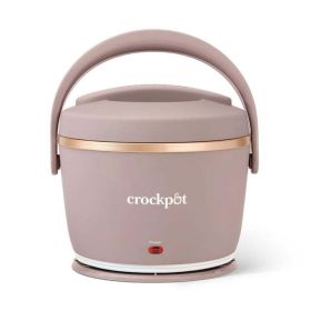 20-oz. Lunch Crock Food Warmer, (6.6 L x 6.6 W x 6.4 H) (Color: as Pic)